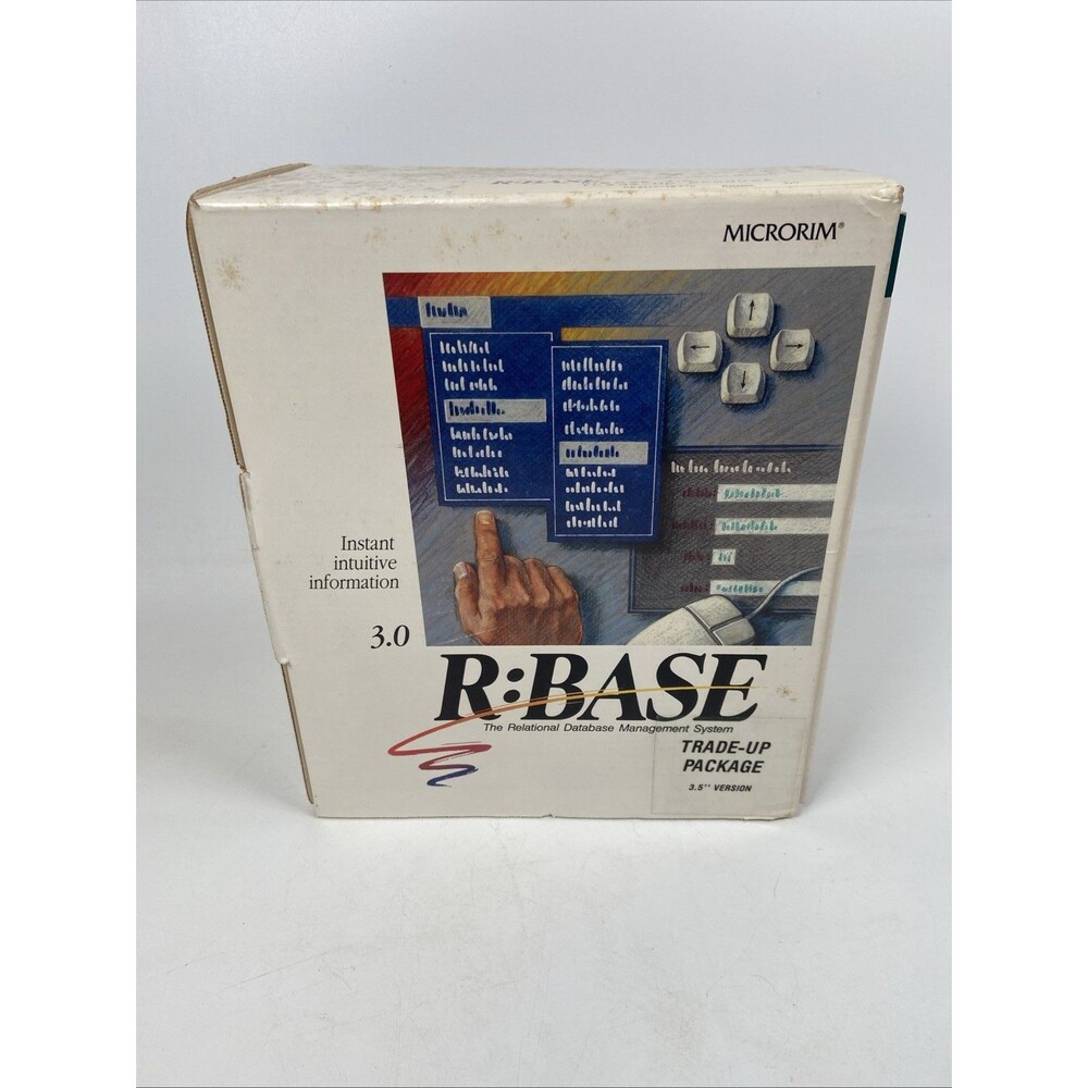 Microrim R:BASE 3.0 3.1 Manual Lot R:Tools R:Macros R:Partner Database Software - Picture 10 of 13